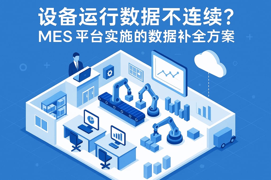 设备运行数据不连续？MES 平台实施的数据补全方案